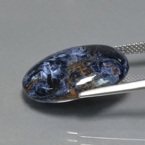 Pietersite Gemstone in 20 x 15 mm (calibrated) Size for Sale, Pietersite Stone in Multicolor Color