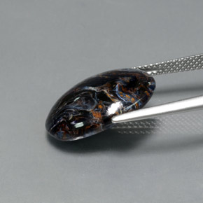 Pietersite Gemstone in 18 x 13 mm (calibrated) Size for Sale, Pietersite Stone in Multicolor Color