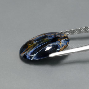 Pietersite Gemstone in 18 x 13 mm (calibrated) Size for Sale, Pietersite Stone in Multicolor Color