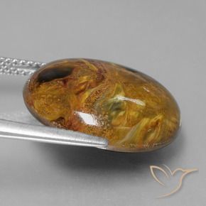Pietersite Gemstone in 18 mm (calibrated) Size for Sale, Pietersite Stone in Multicolor Color