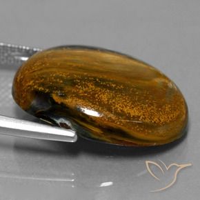 Pietersite Gemstone in 20 x 15 mm (calibrated) Size for Sale, Pietersite Stone in Multicolor Color