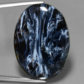Многоцветный Петерсит Камень - 27.2ct Овал Кабошон (ID: 447715)