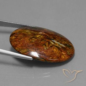 Pietersite Gemstone in 30 x 22 mm (calibrated) Size for Sale, Pietersite Stone in Multicolor Color