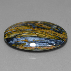 26.41 ct Multicolor Pietersite Stone, Natural Pietersite in Oval Cabochon Shape for Sale