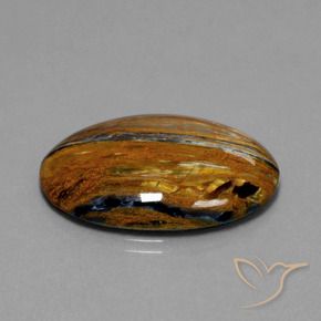 26.40 ct Multicolor Pietersite Stone, Natural Pietersite in Oval Cabochon Shape for Sale