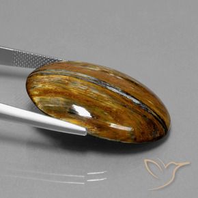 Pietersite Gemstone in 30 x 22 mm (calibrated) Size for Sale, Pietersite Stone in Multicolor Color