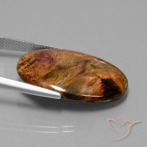 Pietersite Gemstone in 30 x 22 mm (calibrated) Size for Sale, Pietersite Stone in Multicolor Color