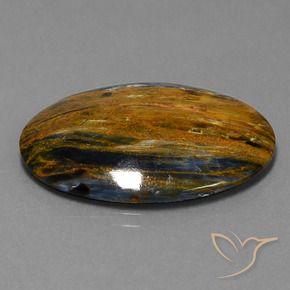 23.07 ct Multicolor Pietersite Stone, Natural Pietersite in Oval Cabochon Shape for Sale