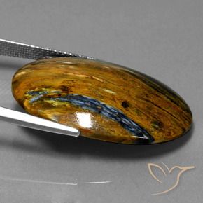Pietersite Gemstone in 30 x 22 mm (calibrated) Size for Sale, Pietersite Stone in Multicolor Color