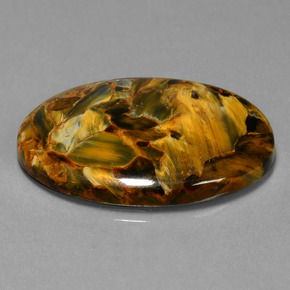25.72 ct Multicolor Pietersite Stone, Natural Pietersite in Oval Cabochon Shape for Sale