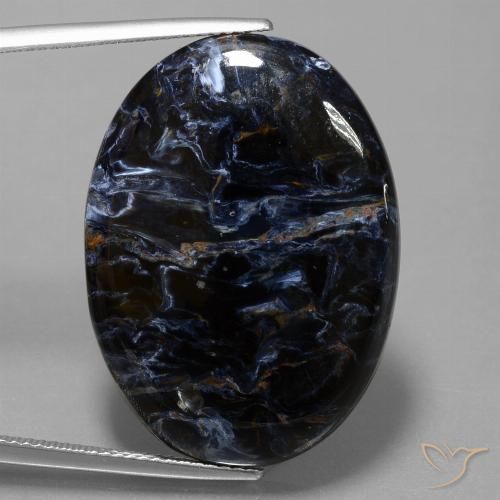 29.13ct Natural Multicolor Pietersite, Oval, Opaque