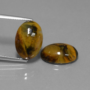 4ct Oval Cabochon Multicolor Pietersite for sale thumb image of 4ct Oval Cabochon Multicolor Pietersite (ID: 448011)