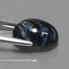 Pietersite Gemstone in 14 x 10 mm (calibrated) Size for Sale, Pietersite Stone in Multicolor Color