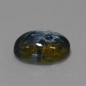 5.27 ct Multicolor Pietersite Stone, Natural Pietersite in Oval Cabochon Shape for Sale