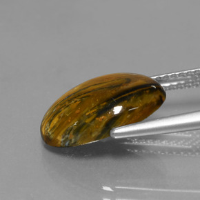 Pietersite Gemstone in 14 x 10 mm (calibrated) Size for Sale, Pietersite Stone in Multicolor Color