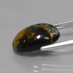 Pietersite Gemstone in 14 x 10 mm (calibrated) Size for Sale, Pietersite Stone in Multicolor Color