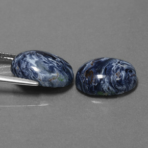 Pietersite Gemstones in 14.3 x 10 mm Size for Sale, Pietersite Stones in Multicolor Color