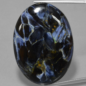 Multicolor Pietersite Gem - 28.3ct Oval Cabochon (ID: 456175)