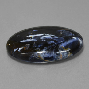 31.19 ct Multicolor Pietersite Stone, Natural Pietersite in Oval Cabochon Shape for Sale