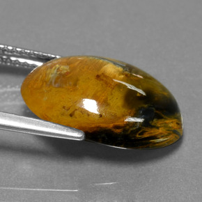 Pietersite Gemstone in 16 x 12 mm (calibrated) Size for Sale, Pietersite Stone in Multicolor Color