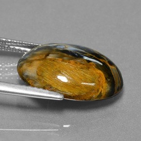 Pietersite Gemstone in 16 x 12 mm (calibrated) Size for Sale, Pietersite Stone in Multicolor Color
