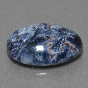 3.89 ct Multicolor Pietersite Stone, Natural Pietersite in Oval Cabochon Shape for Sale