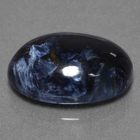 5.07 ct Multicolor Pietersite Stone, Natural Pietersite in Oval Cabochon Shape for Sale