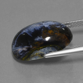 Pietersite Gemstone in 18 x 13 mm (calibrated) Size for Sale, Pietersite Stone in Multicolor Color
