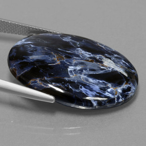 Pietersite Gemstone in 30 x 21.6 mm Size for Sale, Pietersite Stone in Multicolor Color