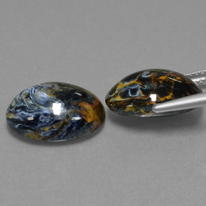 Pietersite Gemstones in 14 x 10 mm (calibrated) Size for Sale, Pietersite Stones in Multicolor Color