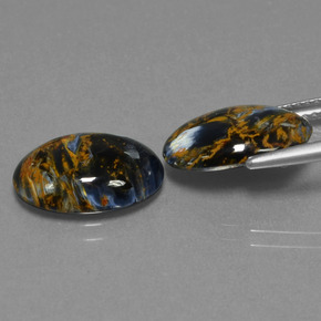 Pietersite Gemstone in 13.8 x 10.2 mm Size for Sale, Pietersite Stone in Multicolor Color