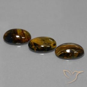 Pietersite Gemstones in 14 x 10 mm (calibrated) Size for Sale, Pietersite Stones in Multicolor Color