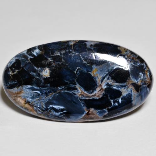 Multicolor Pietersite Gem - 18.2ct Oval Cabochon (ID: 584106)