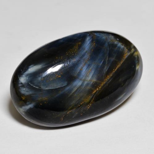 19.36 ct Multicolor Pietersite Stone, Natural Pietersite in Oval Cabochon Shape for Sale