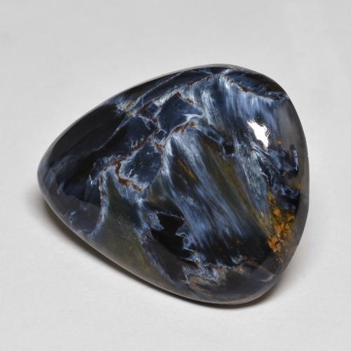 10.16 ct Multicolor Pietersite Gemstone, Pietersite Gem in Pear Cabochon Shape for Sale.