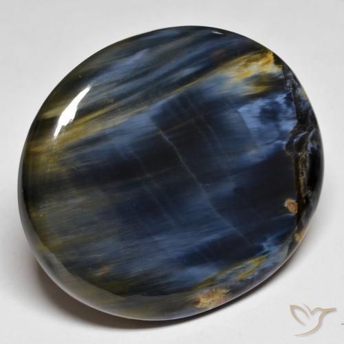 33.12 ct Multicolor Pietersite Stone, Natural Pietersite in Oval Cabochon Shape for Sale