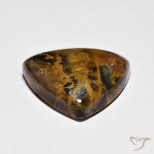 Pietersite Gemstone in 16 x 16 mm (calibrated) Size for Sale, Pietersite Stone in Multicolor Color