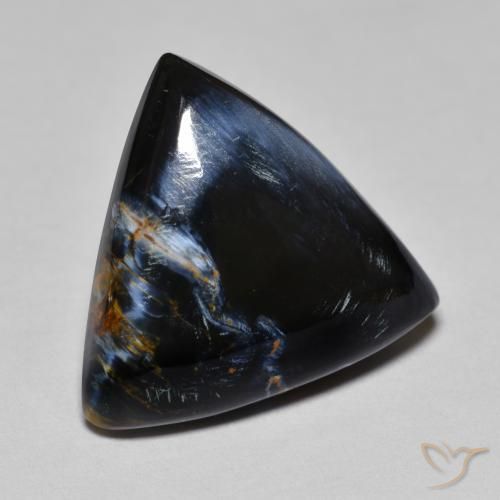9.81ct Natural Multicolor Pietersite, Trillion, Opaque