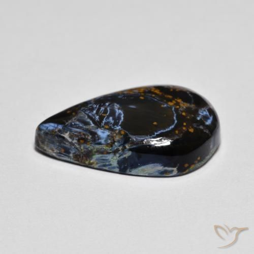 Pietersite Gemstone in 15.7 x 9.4 mm Size for Sale, Pietersite Stone in Multicolor Color