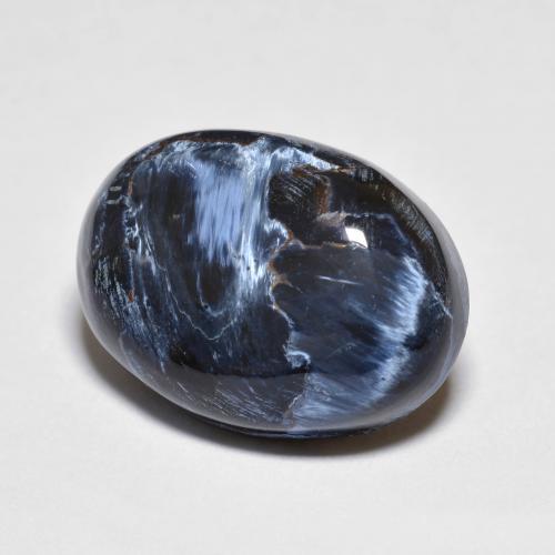 Multicolor Pietersite Gem - 5.9ct Oval Cabochon (ID: 597008)