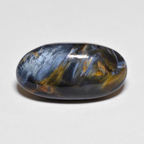 Multicolor Pietersite Gem - 5.5ct Oval Cabochon (ID: 597011)
