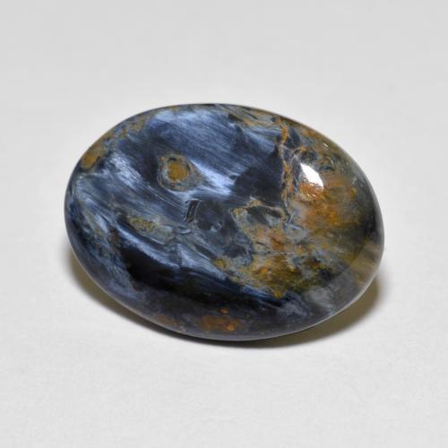 Multicolor Pietersite Gem - 4.5ct Oval Cabochon (ID: 597018)