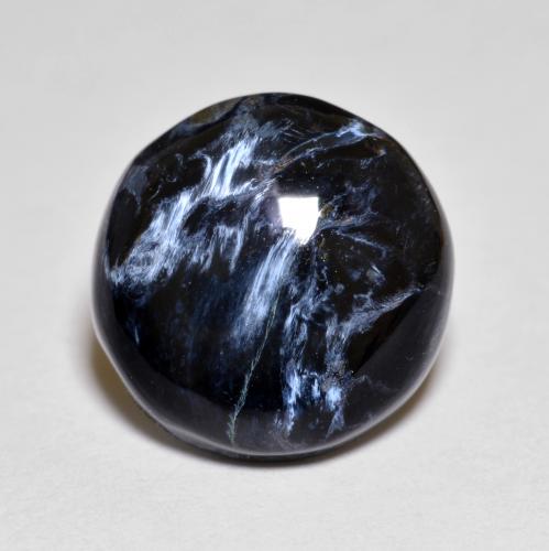Multicolor Pietersite Gem - 5.8ct Round Cabochon (ID: 597595)