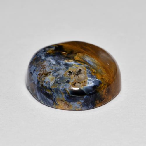 Pietersite Gemstone in 14 mm (calibrated) Size for Sale, Pietersite Stone in Multicolor Color