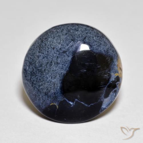 7.34ct Natural Multicolor Pietersite, Round, Opaque