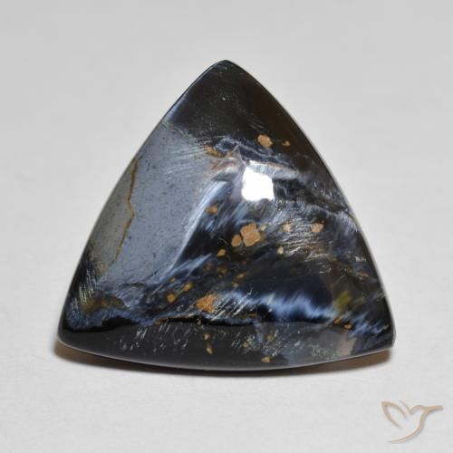 6.70ct Natural Multicolor Pietersite, Trillion, Opaque