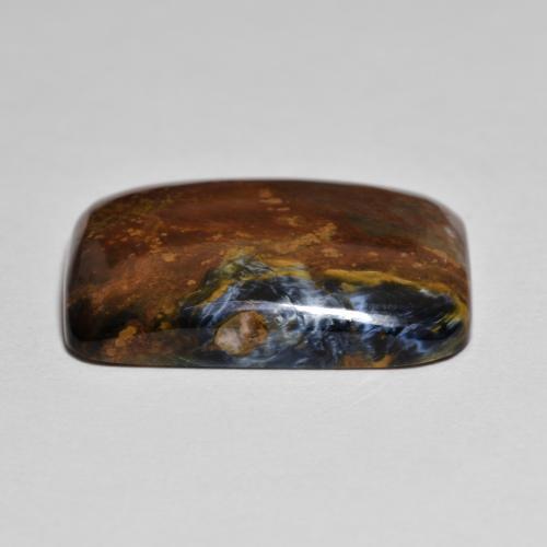 Pietersite Gemstone in 18.5 x 12.4 mm Size for Sale, Pietersite Stone in Multicolor Color