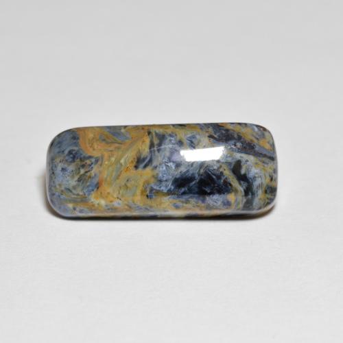 Multicolor Pietersite Gem - 5.2ct Cushion Cabochon (ID: 598596)