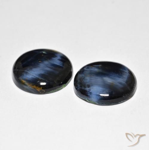 Pietersite Gemstones in 14 mm (calibrated) Size for Sale, Pietersite Stones in Multicolor Color