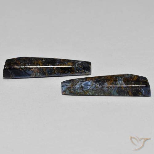 Pietersite Gemstones in 23.4 x 7.2 mm Size for Sale, Pietersite Stones in Multicolor Color